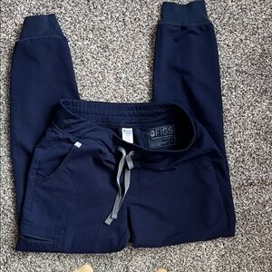 Figs Navy Zamora Jogger Scrub Pants